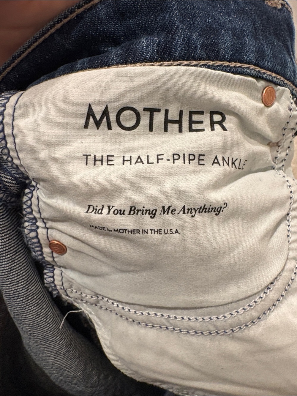 MOTHER Half-pipe ankle jeans - Picture 6 of 7